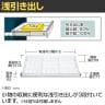 サカエ キャビネットワゴン 幅700×奥行480×高さ1025mm CV-1051DW-4
