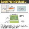 サカエ キャビネットワゴン 天板付き 幅1200×奥行750×高さ890mm Q-22BTE-6