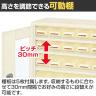サカエ コンテナラックケース 幅852×奥行320×高さ900mm SCR-9LDI-2