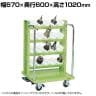 サカエ ツーリングワゴン UT-50タイプ 幅670×奥行600×高さ1020mm TLR-14AJKBR
