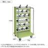 サカエ ツーリングワゴン AS-50タイプ 幅790×奥行600×高さ1440mm ASR-36AJK-1