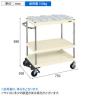 サカエ ツーリングワゴン パールワゴンタイプ フットブレーキ付き 幅750×奥行500×高さ880mm CSP-S31RBRAI-1