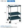 サカエ ツーリングワゴン パールワゴンタイプ 直進安定金具付き 幅600×奥行400×高さ880mm CSP-21YRAD-1