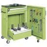 サカエ ツーリングキャビネットワゴン スイングドア付き 幅700×奥行500×高さ1095mm TLC-AAF1GNA-19