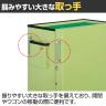 サカエ ツーリングキャビネットワゴン スイングドア付き 幅700×奥行500×高さ1095mm TLC-AAF1GNC-11