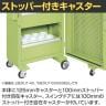 サカエ ツーリングキャビネットワゴン スイングドア付き 幅700×奥行500×高さ1095mm TLC-F2GAB-12