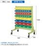 サカエ パネルハンガー 片面 移動式 幅960×奥行560×高さ1300mm ZAS-6Y-1