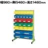 サカエ パネルハンガー 片面 固定式 幅960×奥行460×高さ1460mm NFP-528