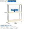 サカエ ニューCSパールラック 均等耐荷重75KG/段 3段タイプ 幅1200×奥行600×高さ1500mm CSPRA-2123I-1