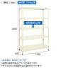 サカエ スーパーラック 均等耐荷重80KG/段 5段タイプ 幅1220×奥行600×高さ1800mm SPR-3125I-1