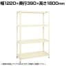 サカエ スーパーラック 均等耐荷重80KG/段 4段タイプ 幅1220×奥行390×高さ1800mm SPR-3104I