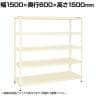 サカエ スーパーラック 均等耐荷重150KG/段 4段タイプ 幅1500×奥行600×高さ1500mm SPR-2224MI