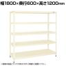 サカエ スーパーラック 均等耐荷重150KG/段 4段タイプ 幅1800×奥行600×高さ1200mm SPR-1324MI