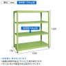 【追加/増設用】サカエ RKラック 連結 均等耐荷重:250KG/段 4段タイプ 幅1500×奥行750×高さ1200mm RKN-5724R-1