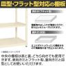 【単体】サカエ RKラック仕切りアーム付き 単体 幅1500×奥行450×高さ1200mm RKN-5423AI-4