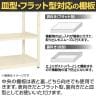 【単体】サカエ RKラック仕切りアーム付き 単体 幅1800×奥行600×高さ1800mm RKN-8683AI-4