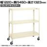 サカエ スーパーキャスターラック ナイロンウレタン車 幅1220×奥行450×高さ1323mm SPR-1113RNUI