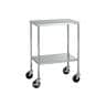 サカエ ステンレスCSワゴンサイレントキャスター仕様 幅600×奥行400×高さ830mm CSM-FSE-19