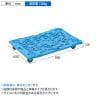 サカエ サカエメッシュキャリー エラストマー 自4/固1 5台入 幅900×奥行600×高さ120mm SCR-M900EQBX-1