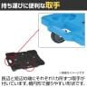 サカエ サカエキャリー サイレントエラストマー車仕様 幅620×奥行430×高さ118mm SCR-B450SEBKS-5