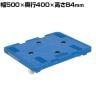サカエ サカエキャリースタッキング仕様 4輪自在タイプ 幅500×奥行400×高さ84mm SC-500NB