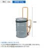 サカエ ドラム缶運搬車 幅530×奥行1288×高さ837mm DR-6M-1