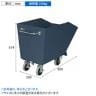 サカエ スクラップ台車 幅500×奥行800×高さ674mm S-2S-1