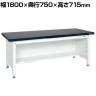サカエ 実験用作業台KFTタイプ 幅1800×奥行750×高さ715mm KFT-1875P