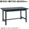 サカエ 軽量実験用作業台KHTタイプ 幅1200×奥行750×高さ800mm KHT-1275