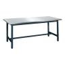 サカエ 軽量作業台 SELタイプ 作業机 ステンレスカブセ天板仕様 SEL-1890HCSU4奥行 外寸:幅1800×奥行900×高さ740mm-19