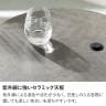幅500mm 円形 サイドテーブル 昇降式 ELVA セラミック天板 石目調 シンプル モダン ソファテーブル おしゃれ ナイトテーブル 寝室 リビング 黒 ブラック ベージュ-13