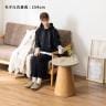 幅450mm 丸型 サイドテーブル 円形 LENAS モルタル風 コンクリート調 北欧モダン ナイトテーブル おしゃれ ソファテーブル リビング 寝室 ナチュラルモダン 韓国インテリア風 グレージュ-2