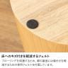 幅450mm 丸型 サイドテーブル 円形 LENAS モルタル風 コンクリート調 北欧モダン ナイトテーブル おしゃれ ソファテーブル リビング 寝室 ナチュラルモダン 韓国インテリア風 グレージュ-10