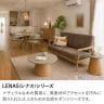 幅450mm 丸型 サイドテーブル 円形 LENAS モルタル風 コンクリート調 北欧モダン ナイトテーブル おしゃれ ソファテーブル リビング 寝室 ナチュラルモダン 韓国インテリア風 グレージュ-4