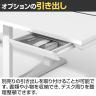 【法人様限定】LASHデスク ティーレッグホール フリーアドレスデスク 両面タイプ 配線ダクト付き 幅1000×奥行1200×高さ720mm-11