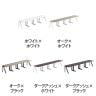 【法人様限定】LASHデスク ラッシュハーフレッグ フリーアドレスデスク 片面4連タイプ 配線ダクト付き 幅4000×奥行700×高さ720mm-1
