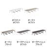 【法人様限定】LASHデスク ラッシュホールレッグ フリーアドレスデスク 両面4連タイプ 配線ダクト付き 幅4800×奥行1400×高さ720mm-1