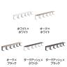 【法人様限定】LASHデスク ティーレッグハーフ フリーアドレスデスク 片面5連タイプ 配線ダクト付き 幅5000×奥行700×高さ720mm-1
