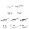 【法人様限定】LASHデスク ラッシュホールレッグ フリーアドレスデスク両面5連タイプ 配線ダクト付き 幅6000×奥行1200×高さ720mm-1