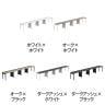 【法人様限定】LASHデスク フォーレッグハーフ フリーアドレスデスク 片面4連タイプ 配線ダクト付き 幅4800×奥行600×高さ720mm-1