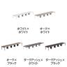【法人様限定】LASHデスク フォーレッグホールレッグ フリーアドレスデスク 両面5連タイプ 配線ダクト付き 幅6000×奥行1200×高さ720mm-1