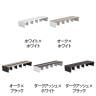 【法人様限定】LASHデスク ベンチホールレッグ フリーアドレスデスク 両面5連タイプ 配線ダクト付き 幅5000×奥行1400×高さ720mm-1