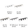 【法人様限定】LASHデスク フォーレッグハーフ フリーアドレスデスク 片面4連タイプ 配線ダクト付き 幅4800×奥行700×高さ720mm-1