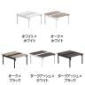 【法人様限定】LASHデスク フォーレッグホールレッグ フリーアドレスデスク 両面タイプ 配線ダクト付き 幅1200×奥行1400×高さ720mm-1