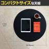 スタープラチナ 昇降ラウンドテーブル 手動レバー式 据え置きタイプ 安定感 直径600×高さ643～1029mm TVSOFLD101-4