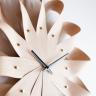掛け時計 kazaguruma カザグルマ 秒針なし 静音 壁掛け 時計 ウォールクロック スイープムーブメント 壁掛け時計 北欧 ナチュラル 大きい 大型-4
