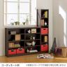 [オプション]フリーラック用上置き 本棚 シェルフ 通常型 サイズオーダー タナリオ 幅600×奥行290×高さ365～585mm 白井産業 国産-3