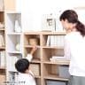 フリーラック 全棚可動 本棚 シェルフ 深型 強化棚 サイズオーダー タナリオ 幅300×奥行440×高さ900mm 白井産業 国産-10