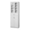 食器棚 キッチン収納 シンプル ベアルモ BRM-1855DGH WH 幅566×奥行358×高さ1803mm 白井産業-19