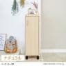 下駄箱 シューズボックス スリム 隙間 約6足収納 靴箱 玄関収納 シューズラック フルニコ FUL-1035D 幅328×奥行364×高さ990mm 白井産業-3